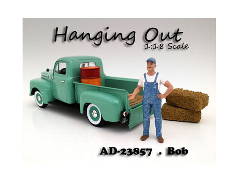 "Hanging Out - Bob" Figure For 1:18 Scale Diecast Models by American Diorama