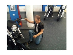 "Biker Motorman" Accessory Figure For 1/18 Scale Diecast Models by American Diorama