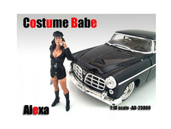 "Costume Babe - Alexa" Figure For 1/18 Diecast Models by American Diorama