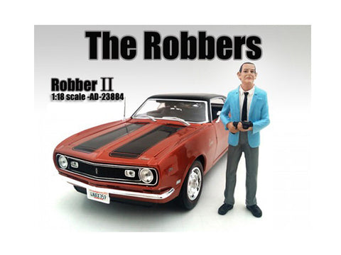 "The Robbers" Figure #2 For 1/18 Scale Diecast Models by American Diorama