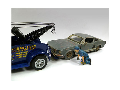 "Tow Truck Driver/Operator - Scott" Figure for 1/24 Scale Models by American Diorama