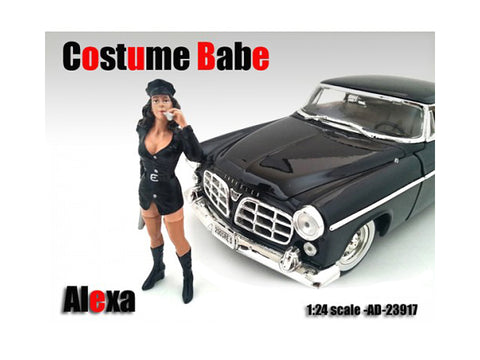 "Costume Babe - Alexa" Figure For 1/24 Scale Diecast Models by American Diorama