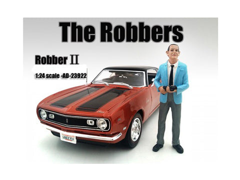 "The Robbers" Figure #2 For 1/24 Scale Diecast Models by American Diorama