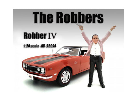 "The Robbers" Figure #4 For 1/24 Scale Diecast Models by American Diorama