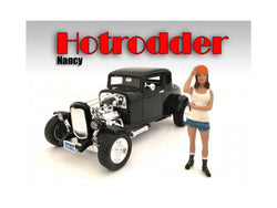 "Hotrodders - Nancy" Figure For 1/18 Scale Diecast Models by American Diorama