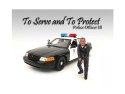 "Police Officer" Figure #3 For 1/18 Diecast Models by American Diorama