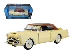 1953 Packard Caribbean Soft Top Cream 1/24 Diecast Model Car by Welly