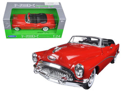 1953 Buick Skylark Convertible Red 1/24 Diecast Model Car by Welly