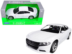2016 Dodge Charger R/T White "NEX Models" 1/24-1/27 Diecast Model Car by Welly