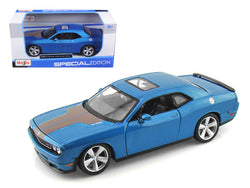 2008 Dodge Challenger SRT8 Blue 1/24 Diecast Model Car by Maisto