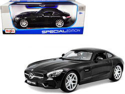 Mercedes Benz AMG GT Black Metallic "Special Edition" 1/18 Diecast Model Car by Maisto