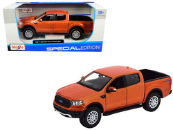 2019 Ford Ranger FX4 Off Road Pickup Truck Copper Orange Metallic 1/27 Diecast Model by Maisto