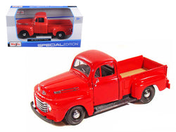 1948 Ford F-1 Pickup Red 1/25 Diecast Model by Maisto