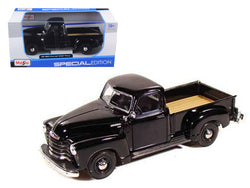 1950 Chevrolet 3100 Pickup Truck Black 1/25 Diecast Model by Maisto