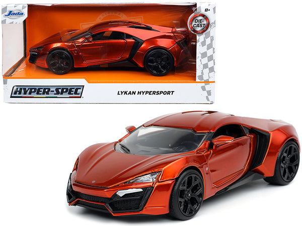 Lykan Hypersport Copper "Hyper-Spec" 1/24 Diecast Model Car by Jada