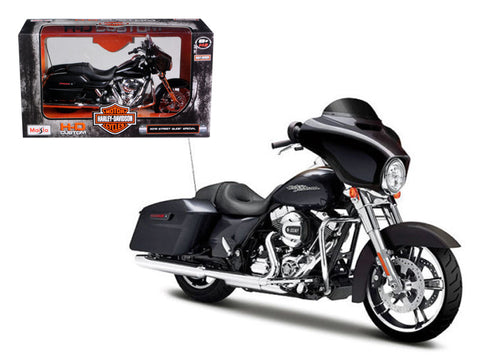 2015 Harley Davidson Street Glide Special  Black 1/12 Diecast Motorcycle Model by Maisto