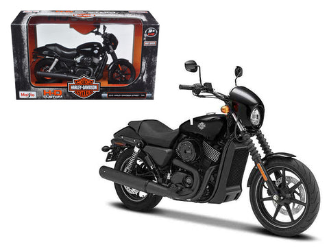 2015 Harley Davidson Street 750 1/12 Diecast Motorcycle Model by Maisto