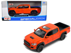 2023 Toyota Tacoma TRD PRO Pickup Truck Solar Octane Orange with Sunroof "Special Edition" Series 1/27 Diecast Model by Maisto