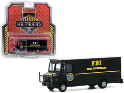 2019 FBI Step Van "FBI Bomb Technicians" Black "H.D. Trucks" Series #19 1/64 Diecast Model by Greenlight