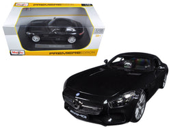 Mercedes AMG GT Metallic Black 1/18 Diecast Model Car by Maisto