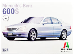 Mercedes Benz 600S Plastic Model Kit (Skill Level 3) 1/24 Scale Model by Italeri