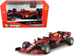 Ferrari SF1000 #16 Charles Leclerc Tuscan GP Formula One F1 (2020) "Ferrari's 1,000th Race" 1/43 Diecast Model Car by Bburago