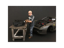 "Chop Shop -  Mr. Fabricator" Figure for 1/18 Diecast Models by American Diorama