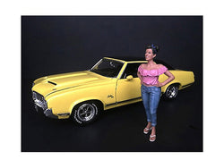 "Hanging Out" Series #2 Gloria Accessory Figure for 1/18 Scale Diecast Models by American Diorama