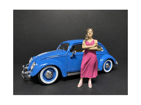 "Partygoers" Figure #2 for 1/18 Scale Diecast Models by American Diorama