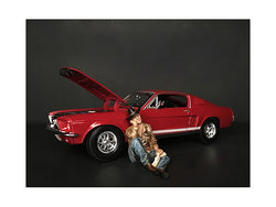 "Western Style" Accessory Figure #4 for 1/18 Scale Models by American Diorama