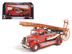 1938 Dennis Light Four Fire Engine Red 1/43 Diecast Model by Road Signature