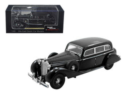 1938 Mercedes 770K Sedan Black 1/43 Diecast Car Model by Signature Models