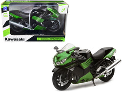 2011 Kawasaki ZX-14 Ninja Green Motorcycle Model 1/12 by New Ray