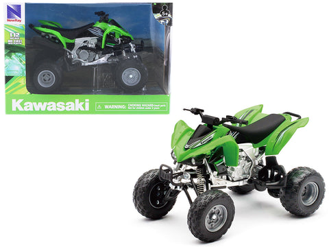 Kawasaki KFX 450R ATV Green 1/12 Model by New Ray