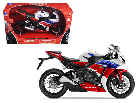 2016 Honda CBR 1000RR Red/White/Blue/Black 1/12 Diecast Motorcycle Model by New Ray
