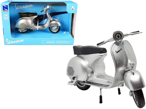 Vespa 150 GS Silver Metallic 1/12 Diecast Motorcycle Model by New Ray