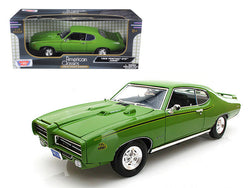 1969 Pontiac GTO Judge Green 1/18 Diecast Model Car by Motormax