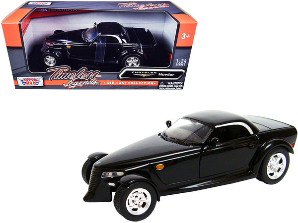 "Chrysler Howler Concept" Black "Timeless Legends" 1/24 Diecast Model Car by Motormax