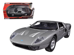 Ford GT Silver 1/24 Diecast Model Car by Motormax