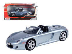 Porsche Carrera GT Gray 1/24 Diecast Model Car by Motormax