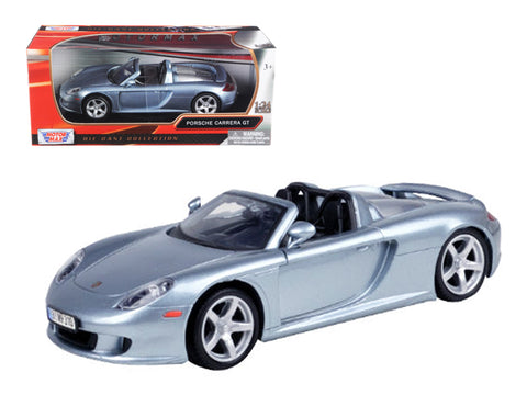 Porsche Carrera GT Gray 1/24 Diecast Model Car by Motormax