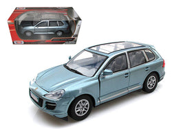 Porsche Cayenne Turbo Grey 1/24 Diecast Model Car by Motormax