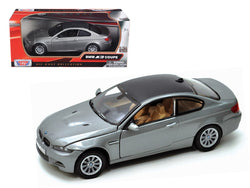 BMW M3 E92 Coupe Gray 1/24 Diecast Model Car by Motormax