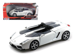 Lamborghini Concept S White 1/24 Diecast Model Car by Motormax