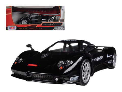 Pagani Zonda F Nurburgring Black 1/24 Diecast Model Car by Motormax