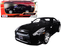 Nissan GTR R35 Gloss Black 1/24 Diecast Model Car by Motormax