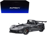 Lotus 3-Eleven Matte Black with Gloss Black Accents 1/18 Model Car by AUTOart