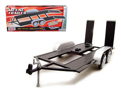 Diecast Tandem Car Trailer  For 1/24 Scale Diecast Models by Motormax