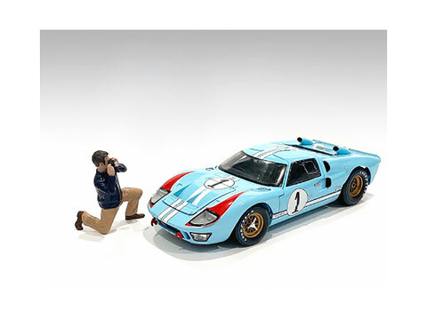 "Race Day Series 2" Figure #4 for 1/18 Scale Models by American Diorama
