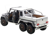 Mercedes G63 AMG 6X6 Silver 1/18 Model by AUTOart